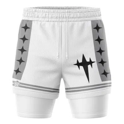 Three Star Goku Uniform Kill La Kill 2-in-1 Performance Shorts