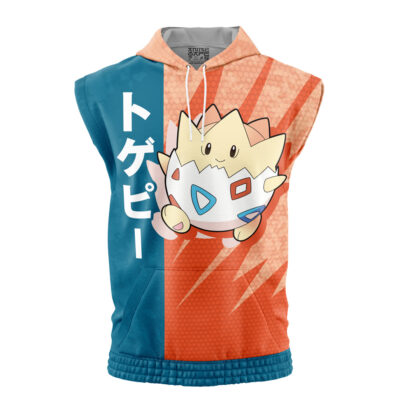 Togepi Attack Pokemon Sleeveless Hoodie