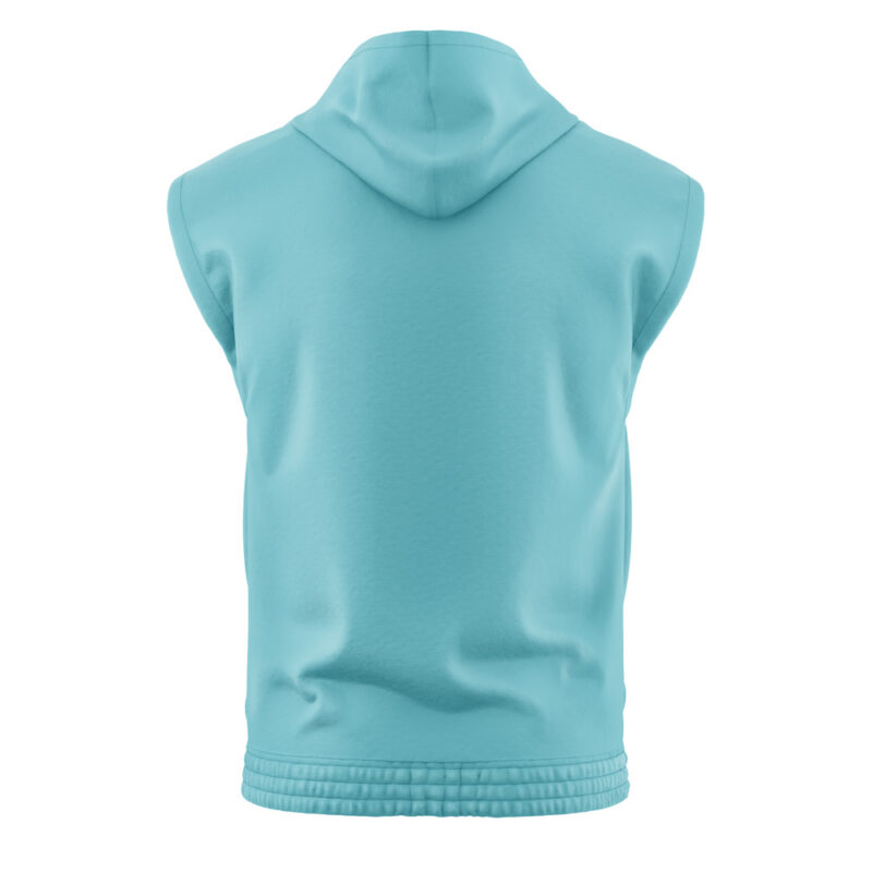 Totodile Face Pokemon Sleeveless Hoodie - Image 2