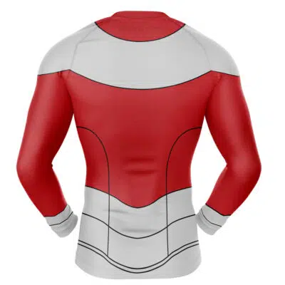Viltrumite Leader Thragg Invincible Long Sleeve Rash Guard Compression Shirt