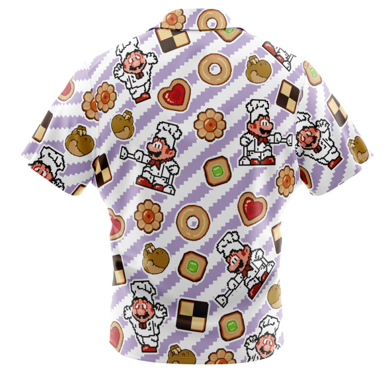 Yoshi’s Cookie Super Mario Bros Button Up Hawaiian Shirt - Image 2