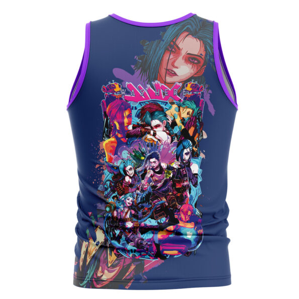 Jinx Arcane League of Legends Streetwear Tank Top