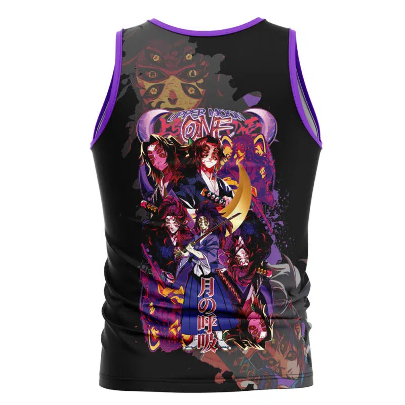 Kokushibo V3 Demon Slayer Leveling Streetwear Tank Top