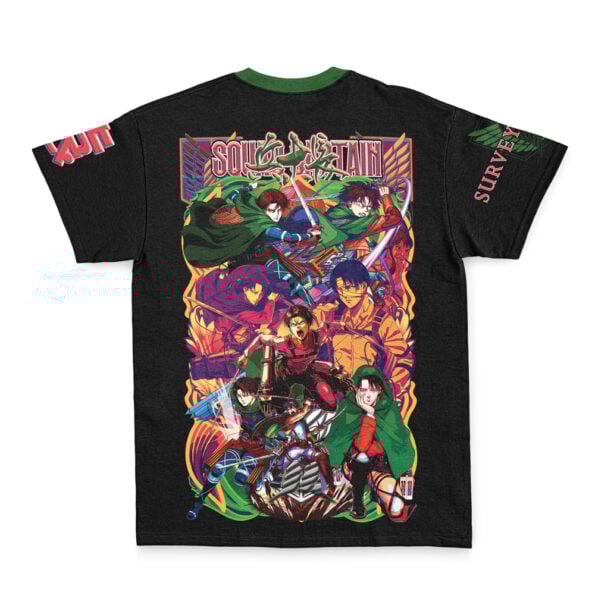 Levi Ackerman V4 Attack on Titan Streetwear T-Shirt