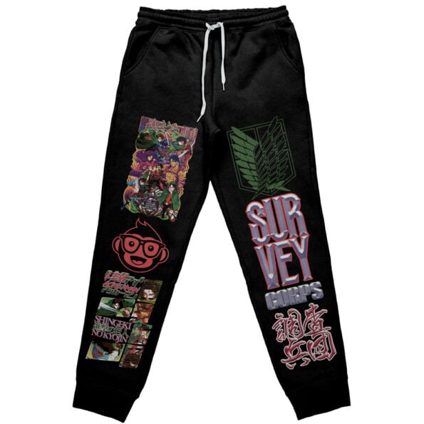 Levi Ackerman V4 Attack on Titan Streetwear Sweatpants