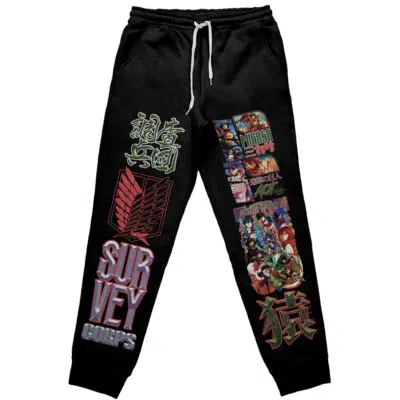 Mikasa Ackerman Attack on Titan Streetwear Sweatpants