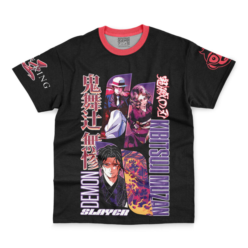 Kibitsuji Muzan Demon Slayer Streetwear T-Shirt - Image 4