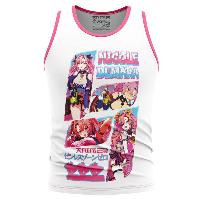 Nicole Demara Zenless Zone Zero Streetwear Tank Top - Image 2