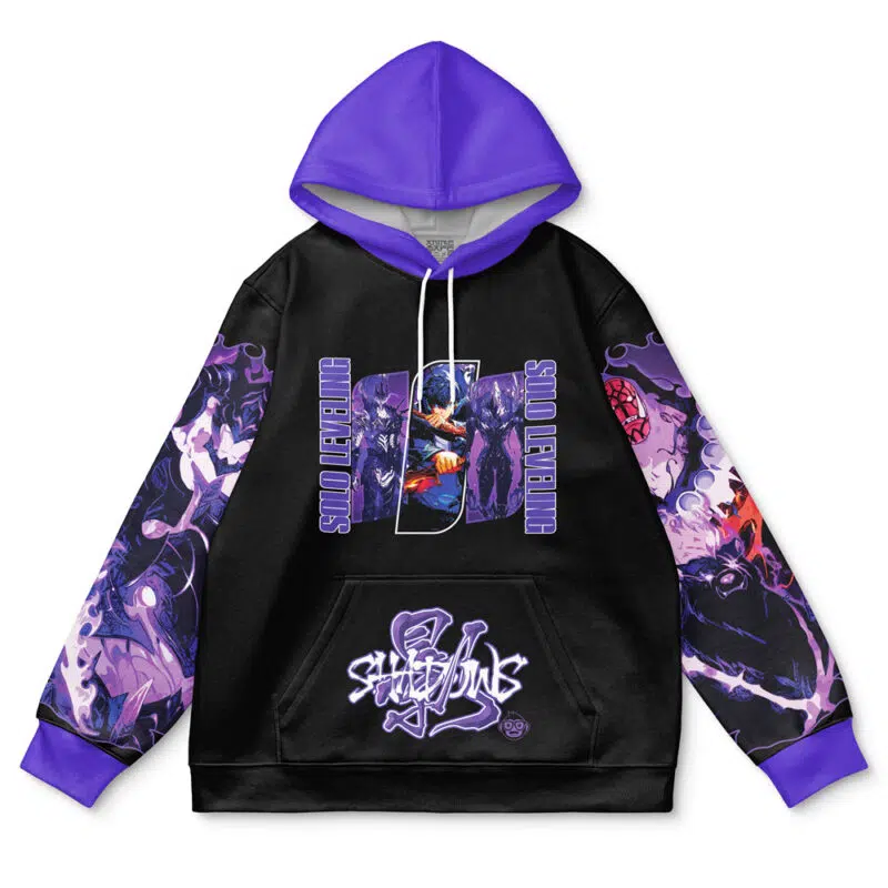 Shadow Army Solo Leveling Streetwear Hoodie - Image 2