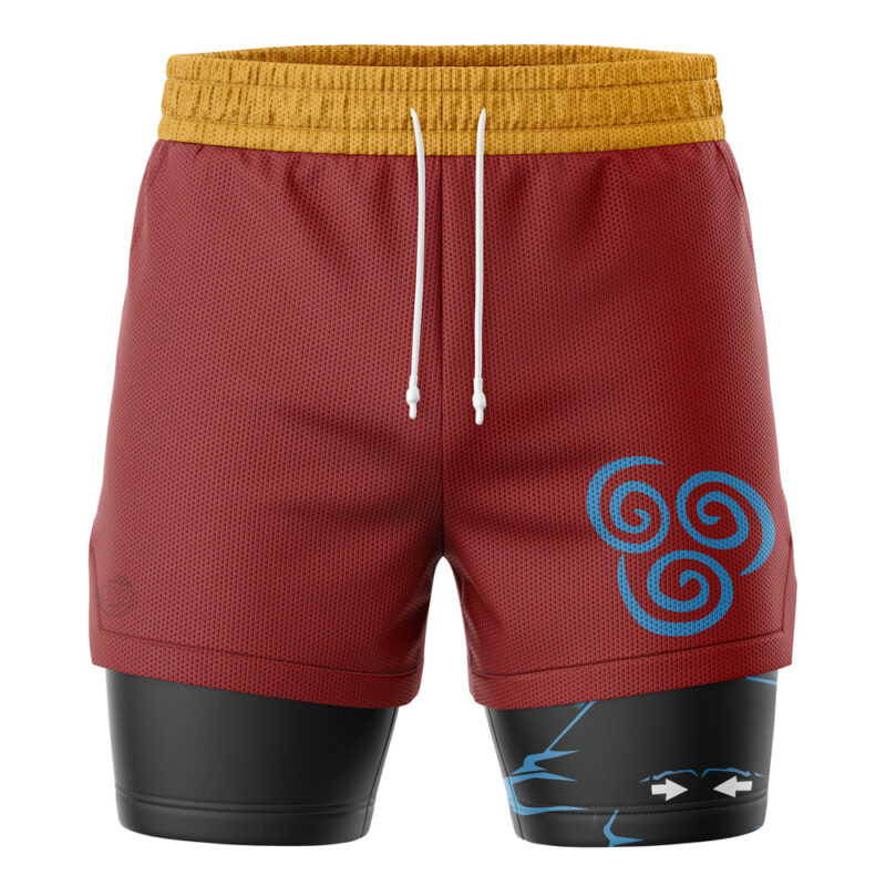 Aang Avatar The Last Airbender 2-in-1 Performance Shorts - Image 2