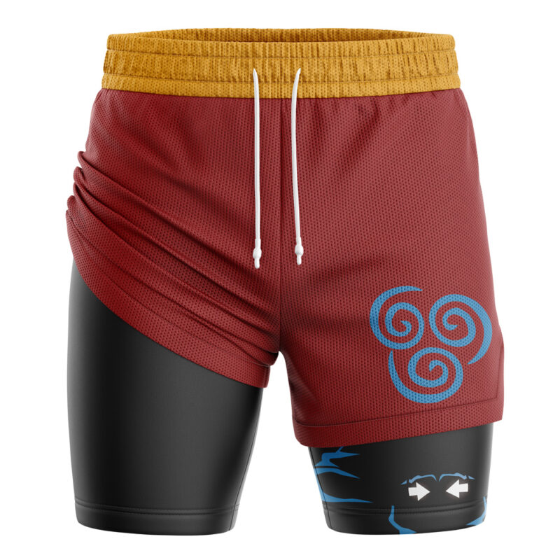 Aang Avatar The Last Airbender 2-in-1 Performance Shorts - Image 3