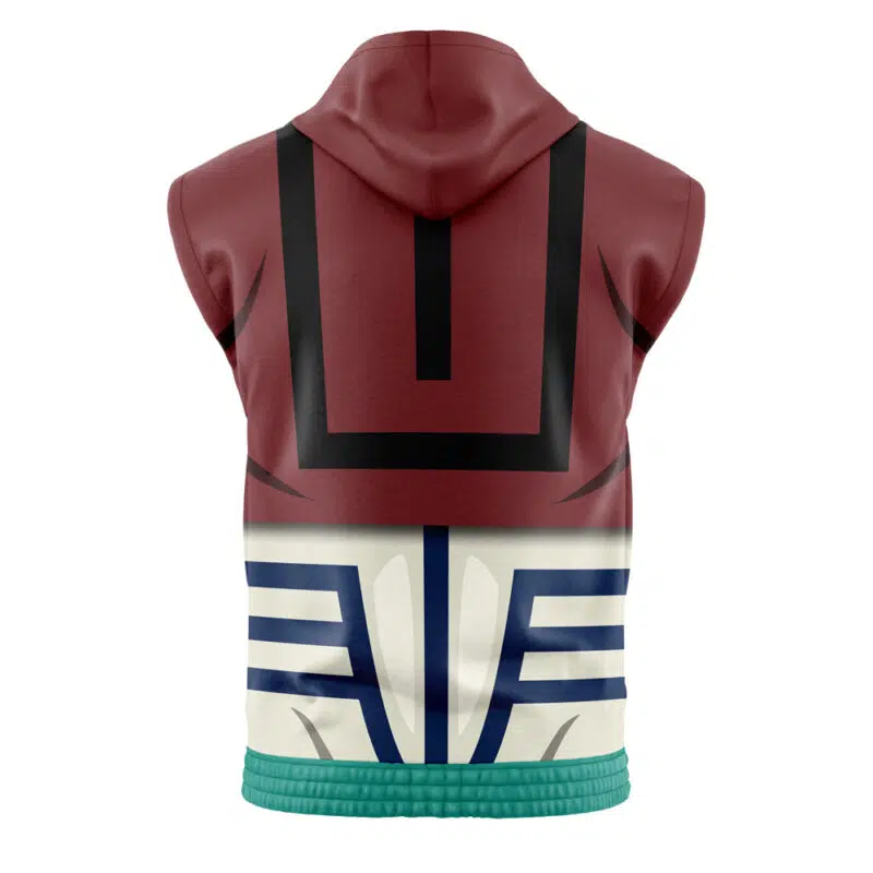 Akaza V2 Demon Slayer Sleeveless Hoodie - Image 2