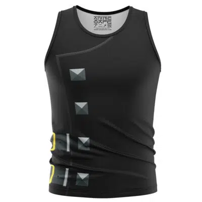 Akira Kazama Black RS Street Fighter Tank Top