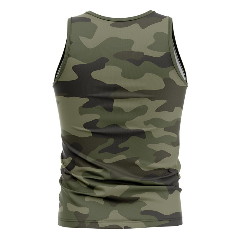 Akira Kazama Camo Street Fighter Tank Top - Image 2