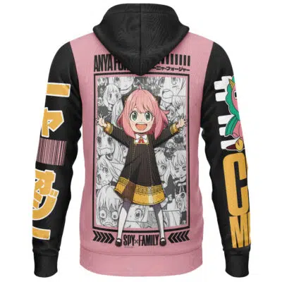 Anya Forger Spy X Family Streetwear Lightweight Hoodie