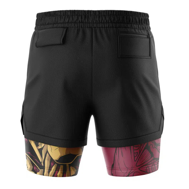 Armored Titan Attack on Titan 2-in-1 Performance Shorts - Image 4