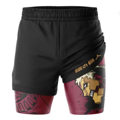 Armored Titan Attack on Titan 2-in-1 Performance Shorts