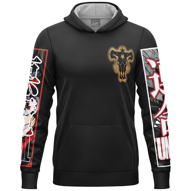 Asta Black Clover Streetwear Lightweight Hoodie - Image 2