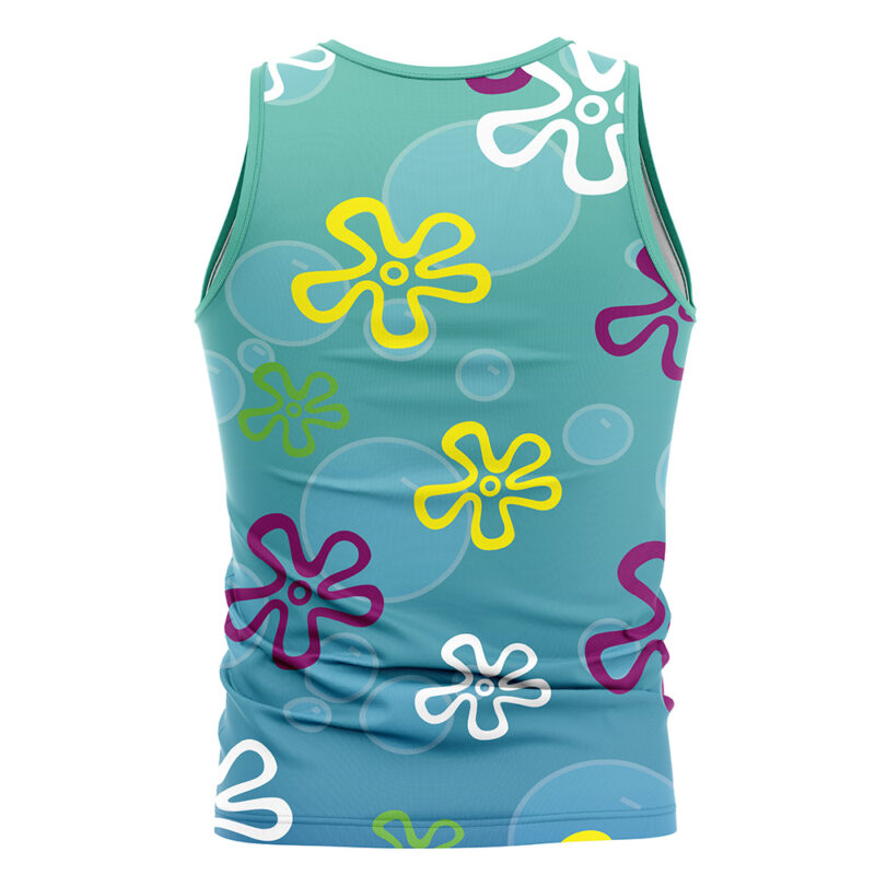 Bikini Bottom Pattern Spongebob SquarePants Tank Top - Image 2