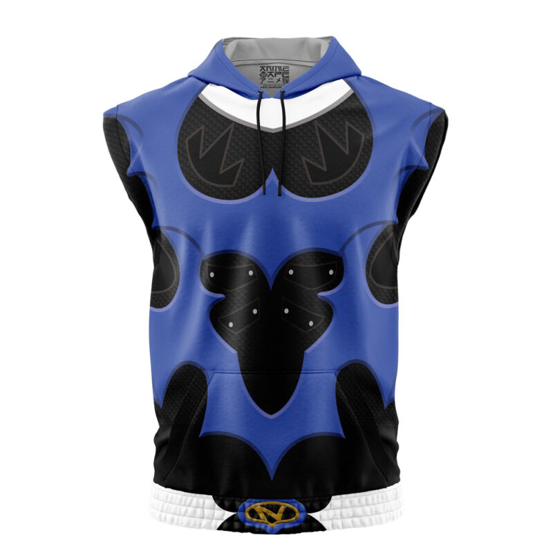 Blue Psycho Ranger Power Rangers Sleeveless Hoodie