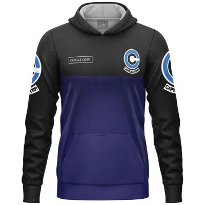 Capsule Corp Dragon Ball Z Lightweight Hoodie