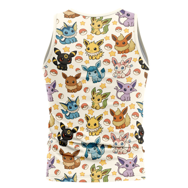 Chibi Eeveelutions Pokemon Tank Top - Image 2