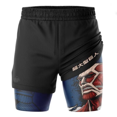 Colossal Titan Attack on Titan 2-in-1 Performance Shorts