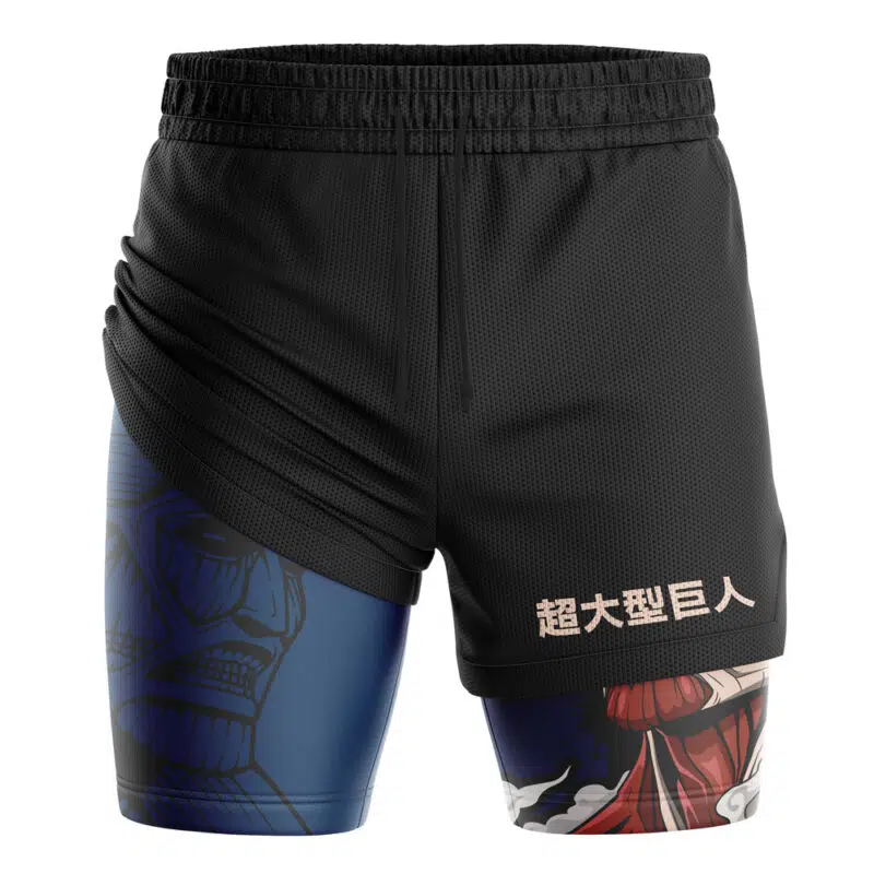 Colossal Titan Attack on Titan 2-in-1 Performance Shorts - Image 3