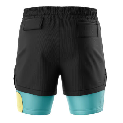 Croconaw Pokemon 2-in-1 Performance Shorts