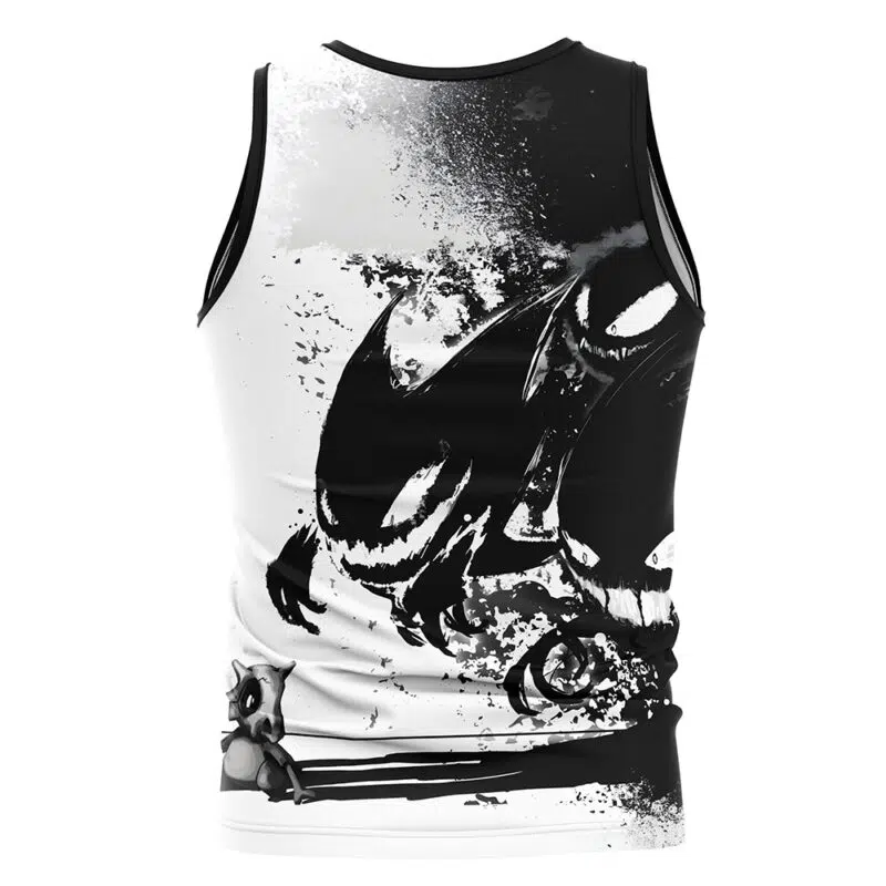 Cubone and the Ghosts Pokemon Tank Top - Image 2