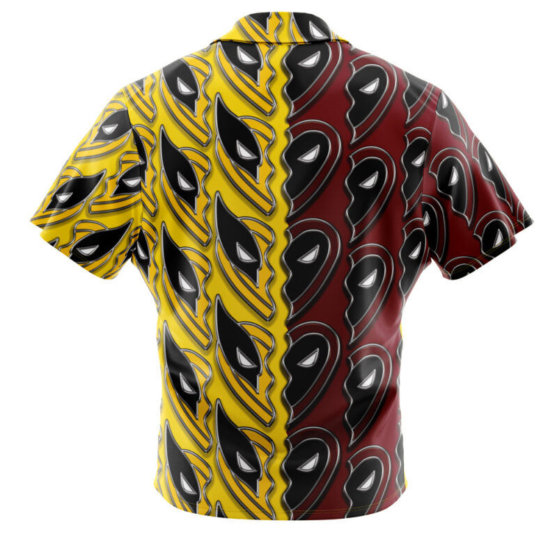 Deadpool & Wolverine Marvel Button Up Hawaiian Shirt - Image 2