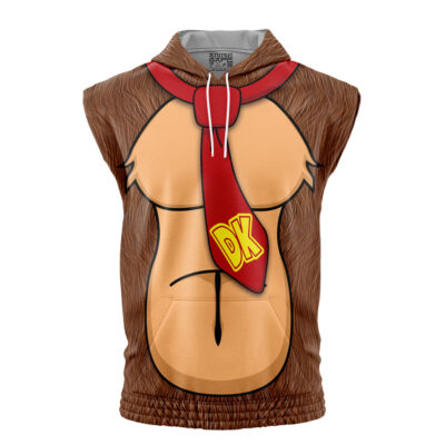 Donkey Kong Coplay Super Smash Bros Sleeveless Hoodie