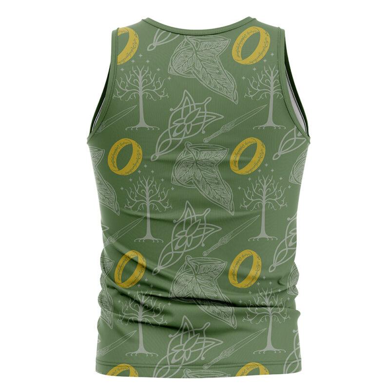 Elven Lord of the Rings Tank Top - Image 2