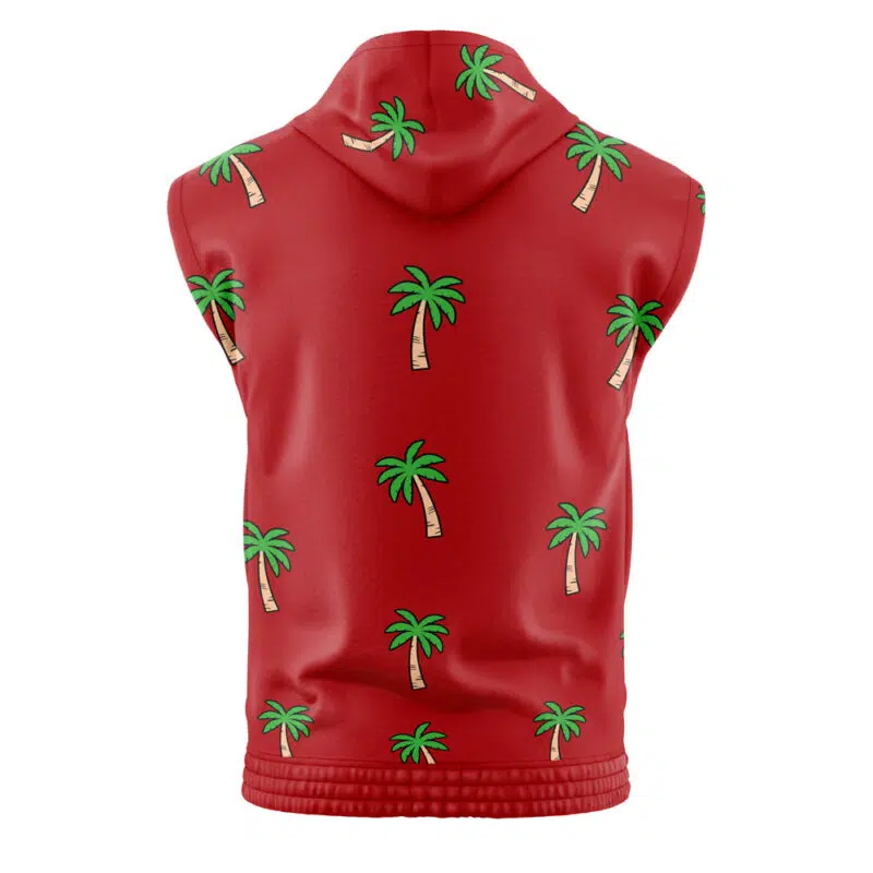 Franky One Piece Sleeveless Hoodie - Image 2