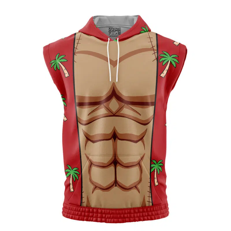 Franky One Piece Sleeveless Hoodie