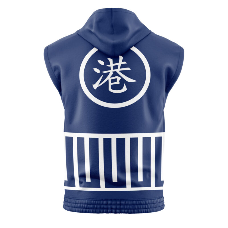 Franky Wano Arc One Piece Sleeveless Hoodie - Image 2