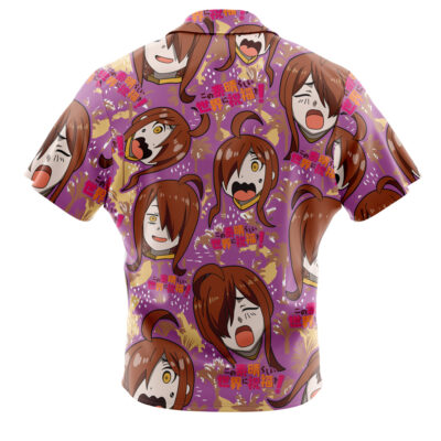 Funny Face Wiz Konosuba Button Up Hawaiian Shirt
