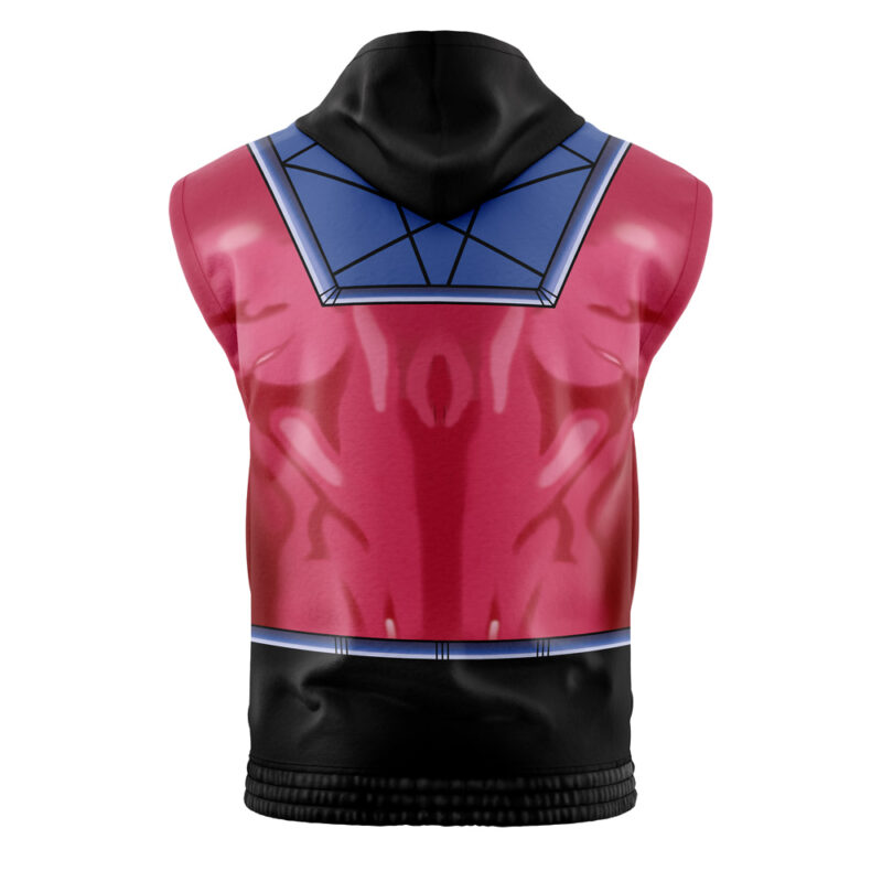 Gambit Cosplay Marvel Sleeveless Hoodie - Image 2