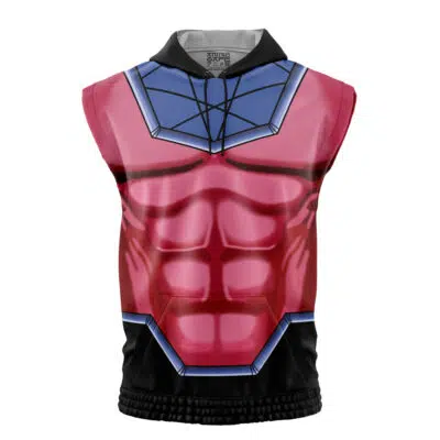 Gambit Cosplay Marvel Sleeveless Hoodie