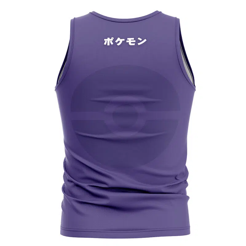 Gengar Face Pokemon Tank Top - Image 2