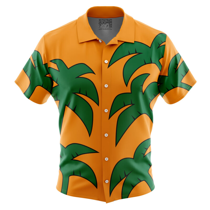 Giovanni Pokemon Button Up Hawaiian Shirt