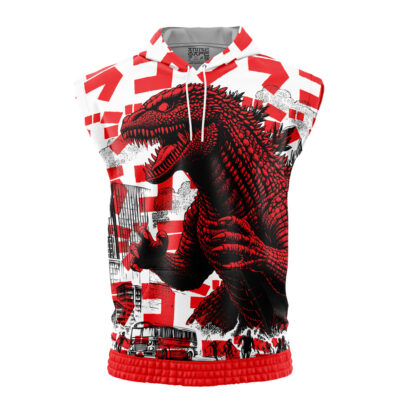 Godzilla King of the Monsters Sleeveless Hoodie