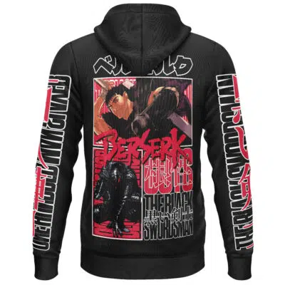 Guts Berserk Streetwear Lightweight Hoodie
