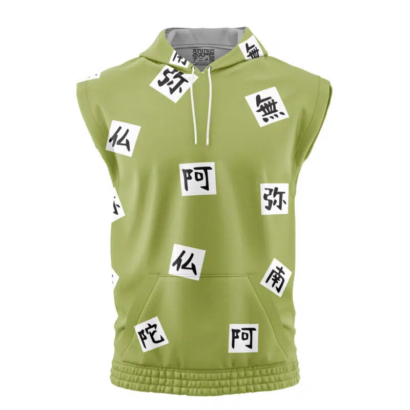 Gyomei Himejima Demon Slayer Sleeveless Hoodie