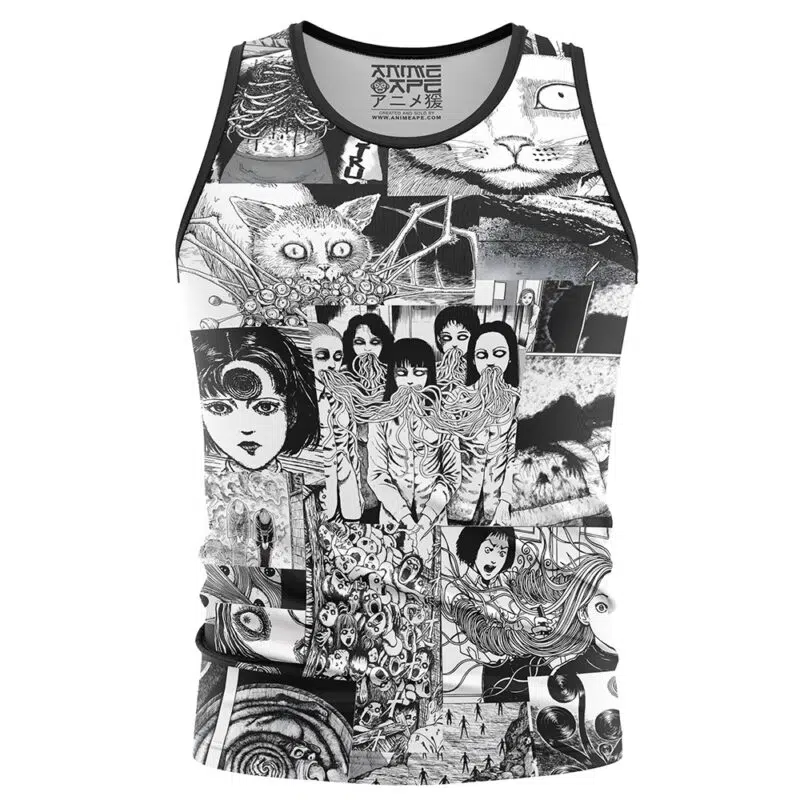 Horror Manga Junji Ito Tank Top