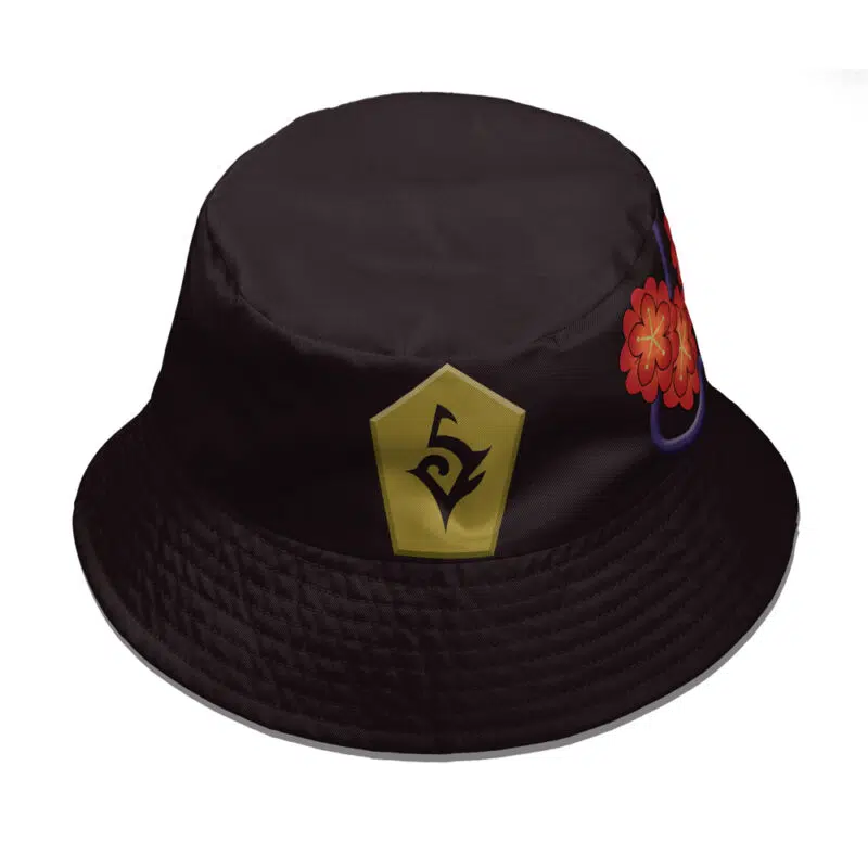 Hu Tao Genshin Impact Custom Reversible Bucket Hat