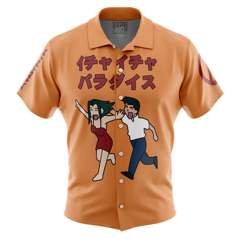 Icha Icha Paradise Shippuden Button Up Hawaiian Shirt