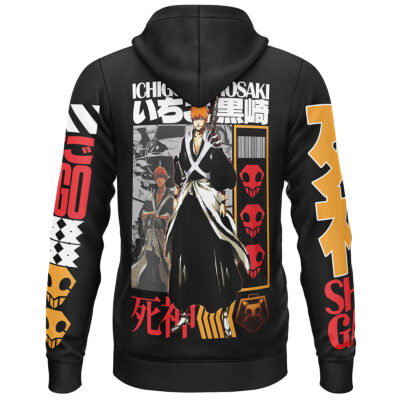 Ichigo Kurosaki TYBWA V2 Bleach Streetwear Lightweight Hoodie