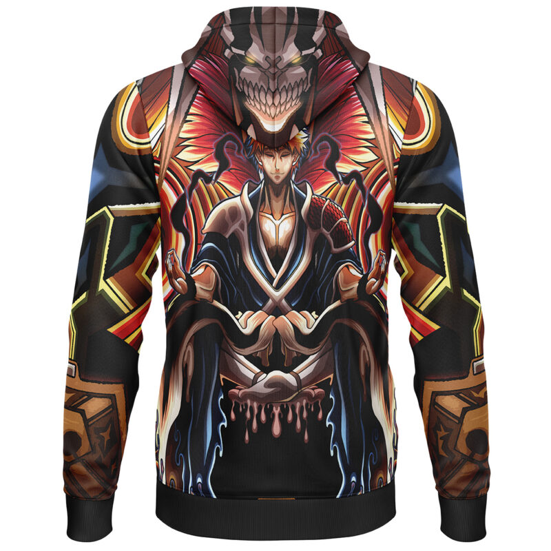 Ichigo True Shikai Bleach Lightweight Hoodie - Image 2