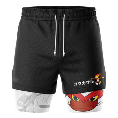 Infernape Pokemon 2-in-1 Performance Shorts